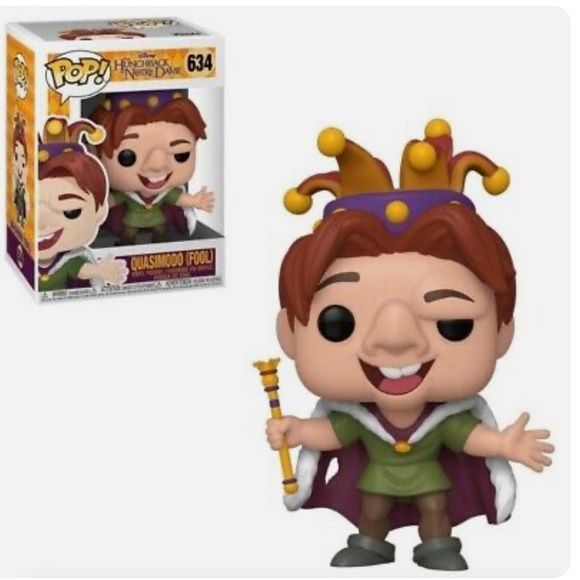 Pop Disney Hunchback of Notre Dame " Quasimodo (the Fool)" 634 New NIB - Picture 8 of 8